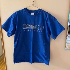 Gildan Royal Blue Minnesota Graphic Tee